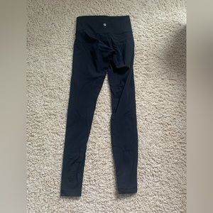 lululemon wonder train black leggings